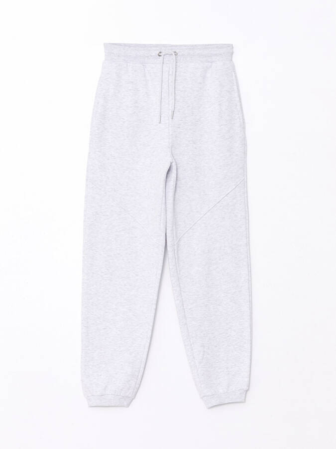 Women's Elastic Waist Straight Jogger Sweatpants - 1