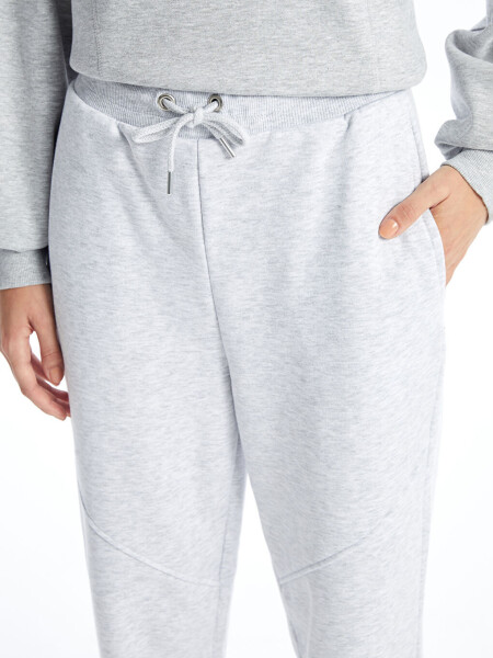 Women's Elastic Waist Straight Jogger Sweatpants - 6