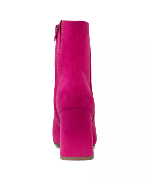 Women's Element Square Toe Dress Booties Fuchsia - 3