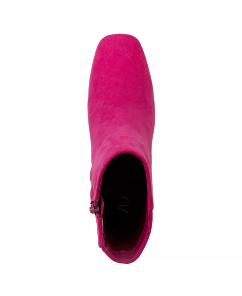 Women's Element Square Toe Dress Booties Fuchsia - 4