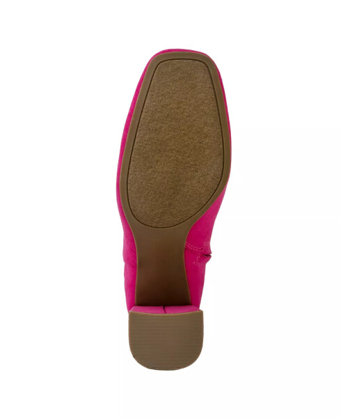 Women's Element Square Toe Dress Booties Fuchsia - 5