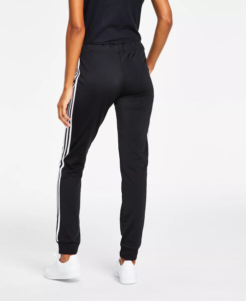 Women's Essentials Warm-Up Slim Tapered 3-Stripes Track Pants, XS-4X Black - 3