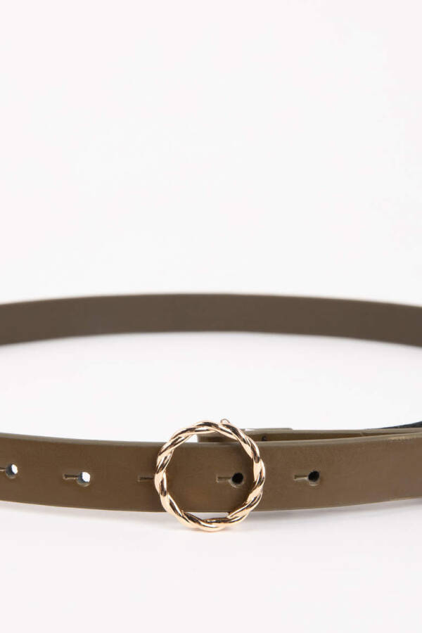 Women's Faux Leather Classic Belt Mix - 3