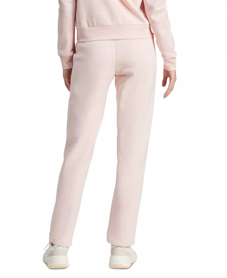 Women's Feel Cozy Small Logo Fleece Sweatpants, Sandy Pink - 3