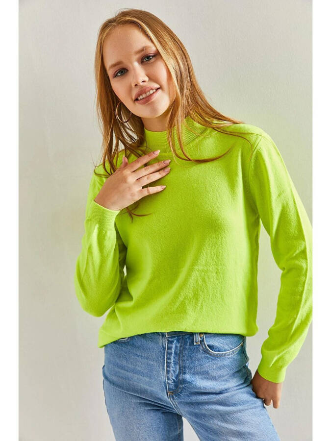 Women's Fisherman Neck Cashmere Textured Extra Soft Sweater - 4