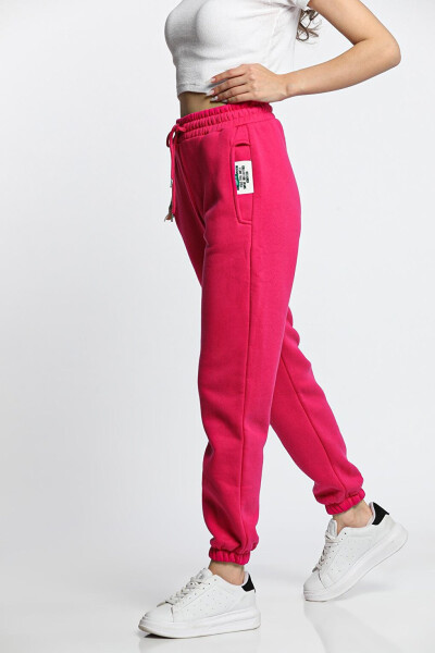 Women's Fleece 3 Thread Cuffed Jogger Sweatpants - 2