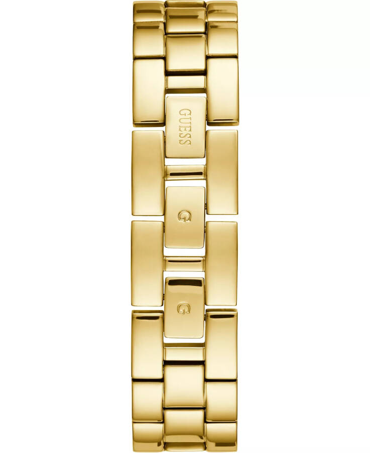 Women's Gold-Tone Stainless Steel & Cubic Zirconia Crystal Bangle Bracelet Watch 36mm Gold - 3