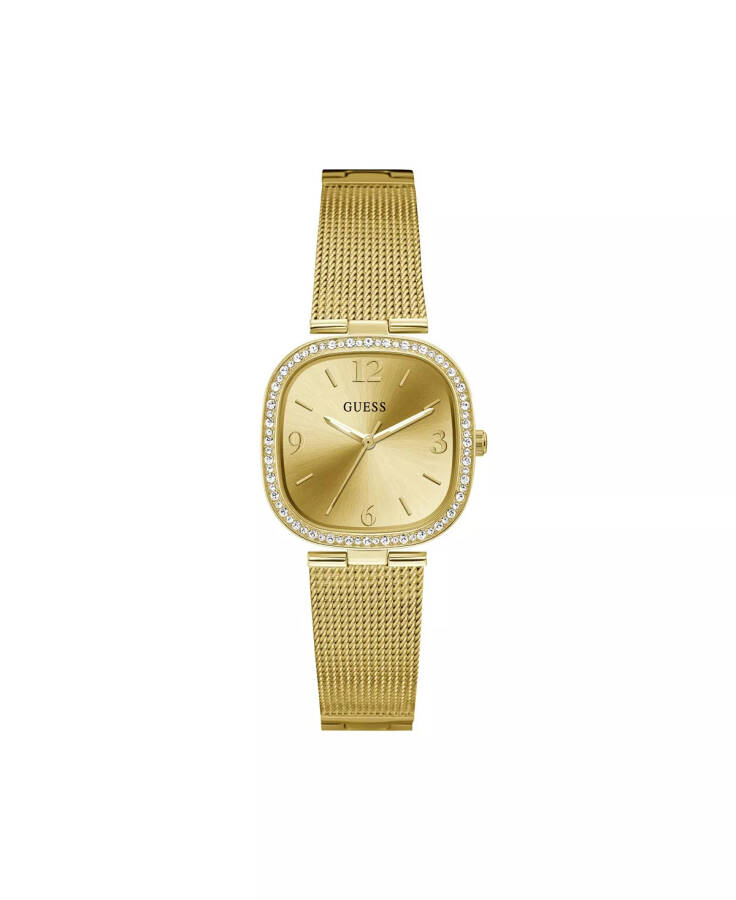 Women's Gold-Tone Stainless Steel Mesh Bracelet Watch 32mm Gold-Tone - 1