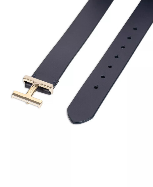 Women's H Monogram Buckle Belt Navy - 8