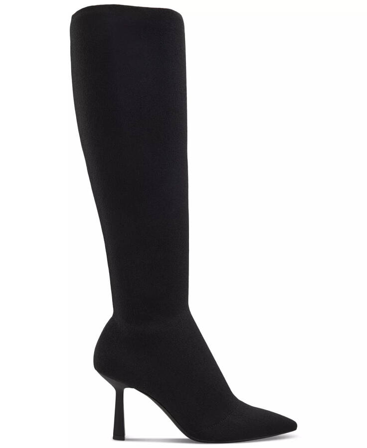 Women's Helagan Pointed-Toe Tall Dress Boots Black - 2