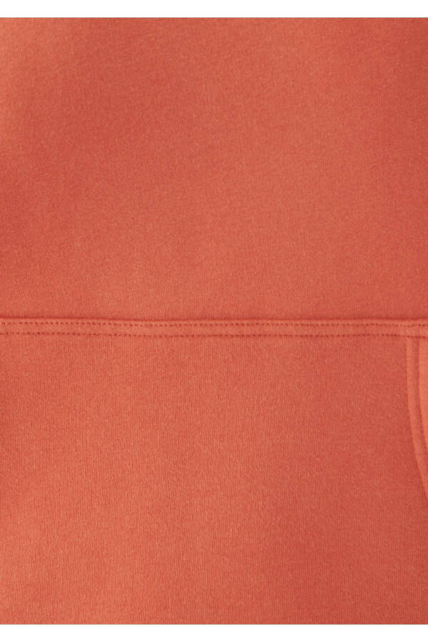 Women's Hooded Orange Basic Sweatshirt 167299-70233 - 6