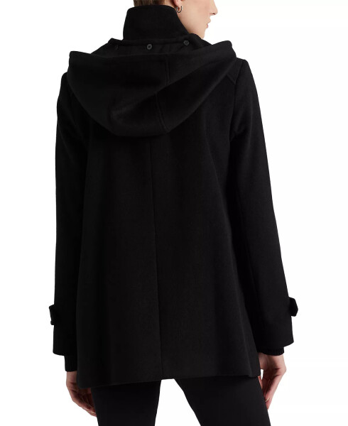 Women's Hooded Walker Coat, Created for Macy's Black - 2