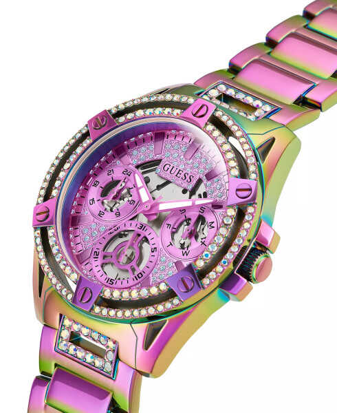 Women's Iridescent Stainless Steel Bracelet Watch 40mm Iridescent - 4