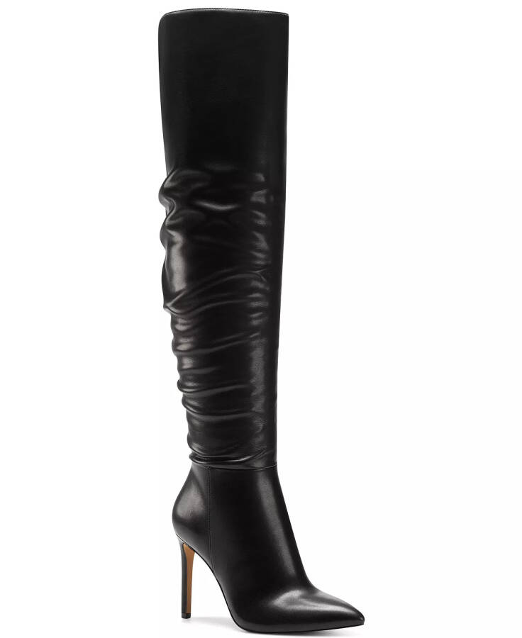 Women's Iyonna Over-The-Knee Slouch Boots, Created for Modazone Black Smooth - 1