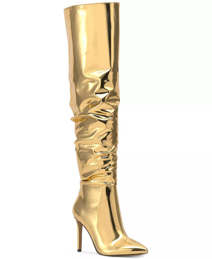 Women's Iyonna Over-The-Knee Slouch Boots, Created for Modazone Gold Patent - 1