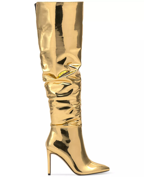 Women's Iyonna Over-The-Knee Slouch Boots, Created for Modazone Gold Patent - 2