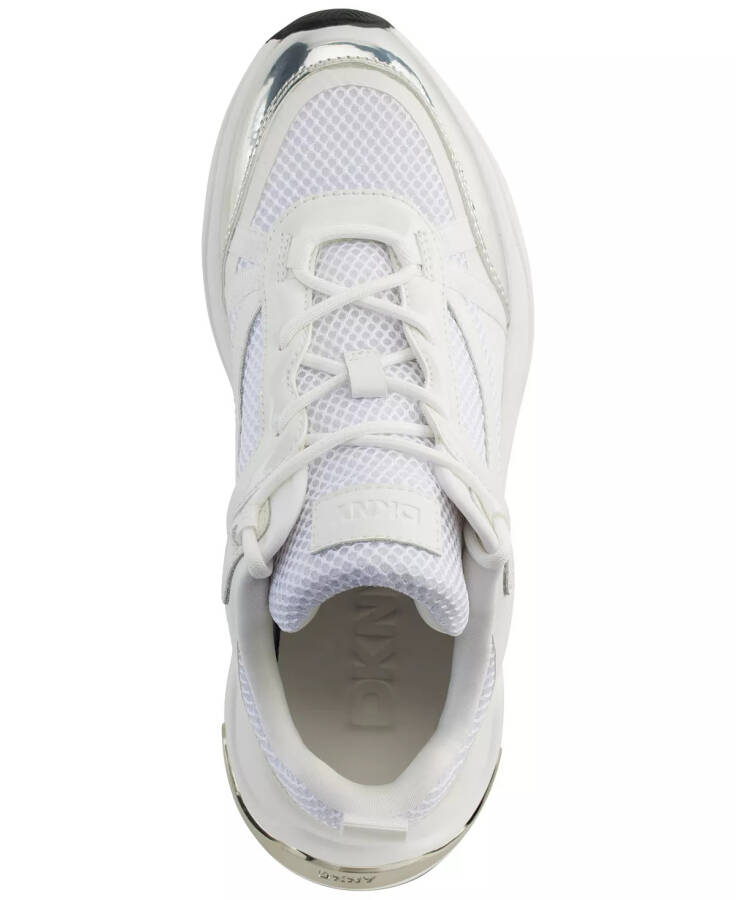 Women's Juna Lace-Up Running Sneakers Bright White - 4