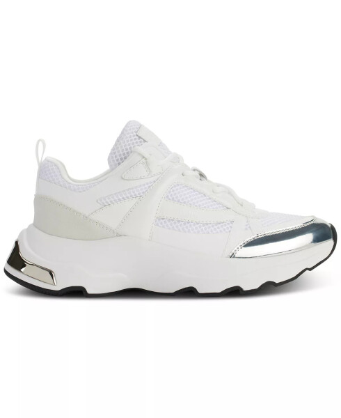 Women's Juna Lace-Up Running Sneakers Bright White - 10