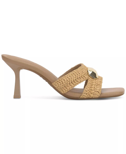 Women's Kadri Woven Slide Sandals, Created for Modazone Natural Raffia - 3