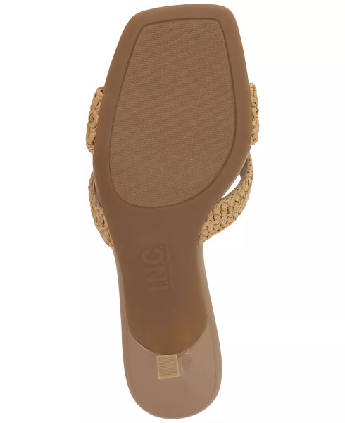 Women's Kadri Woven Slide Sandals, Created for Modazone Natural Raffia - 6