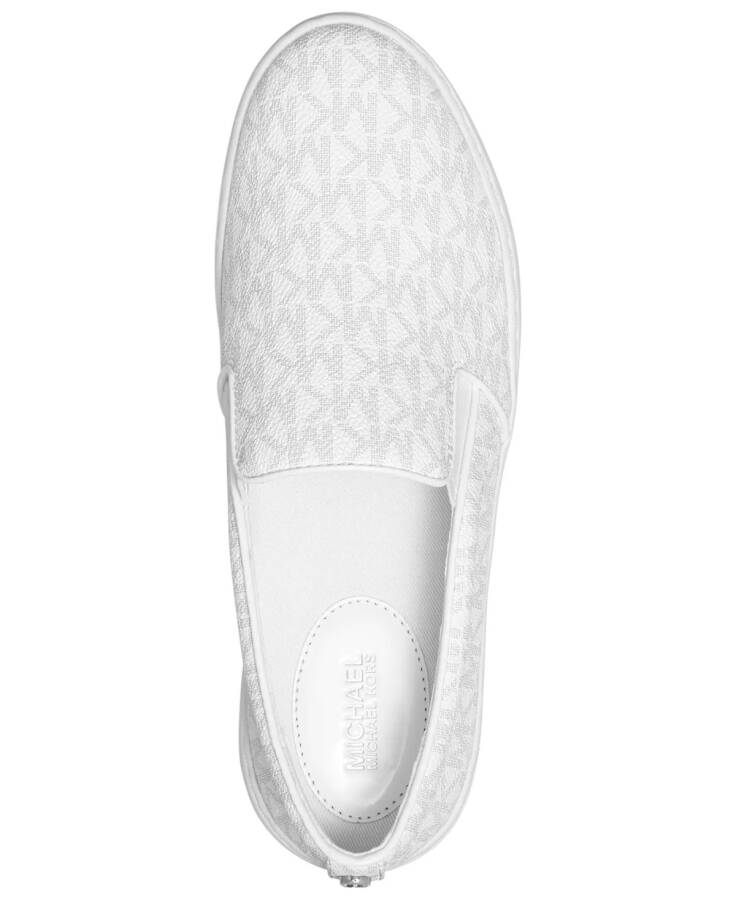 Women's Keaton Slip-On Logo Sneakers Bright White Logo - 6