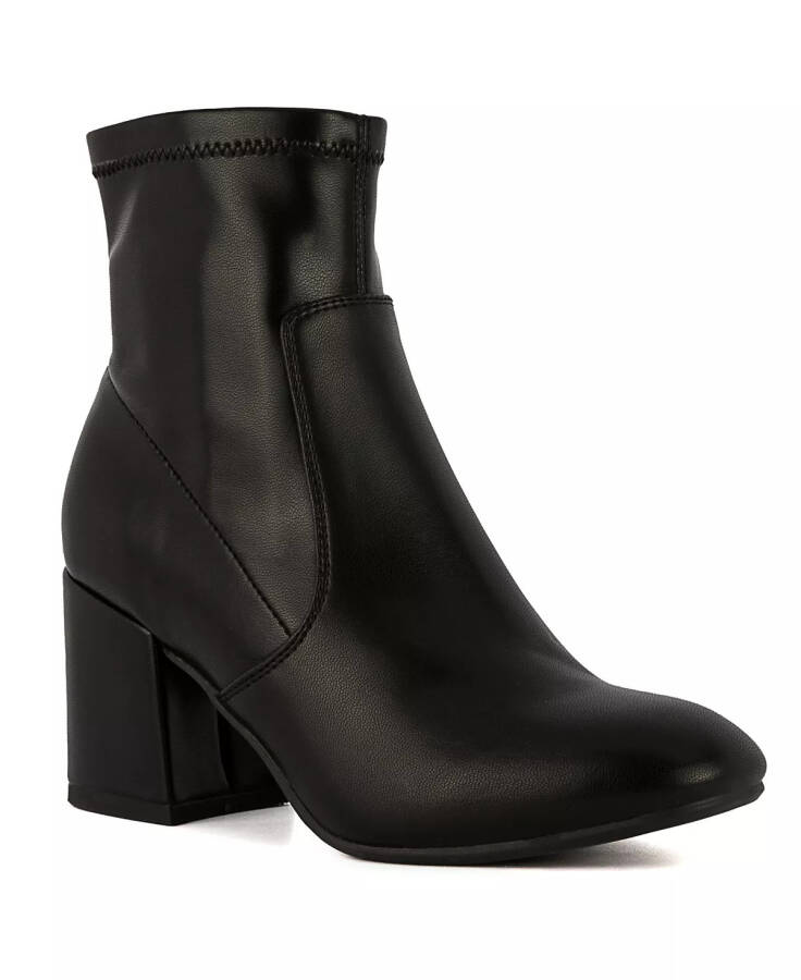 Women's Kep Dress Booties Black Smooth - 1