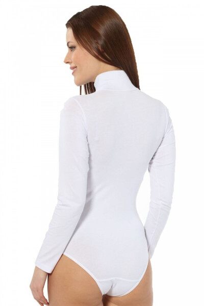 Women's Long Sleeve Turtleneck Snap Snap Body 260 - 1