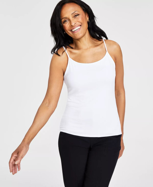 Women's Layering Camisole Top, Created for Modazone Bright White - 1