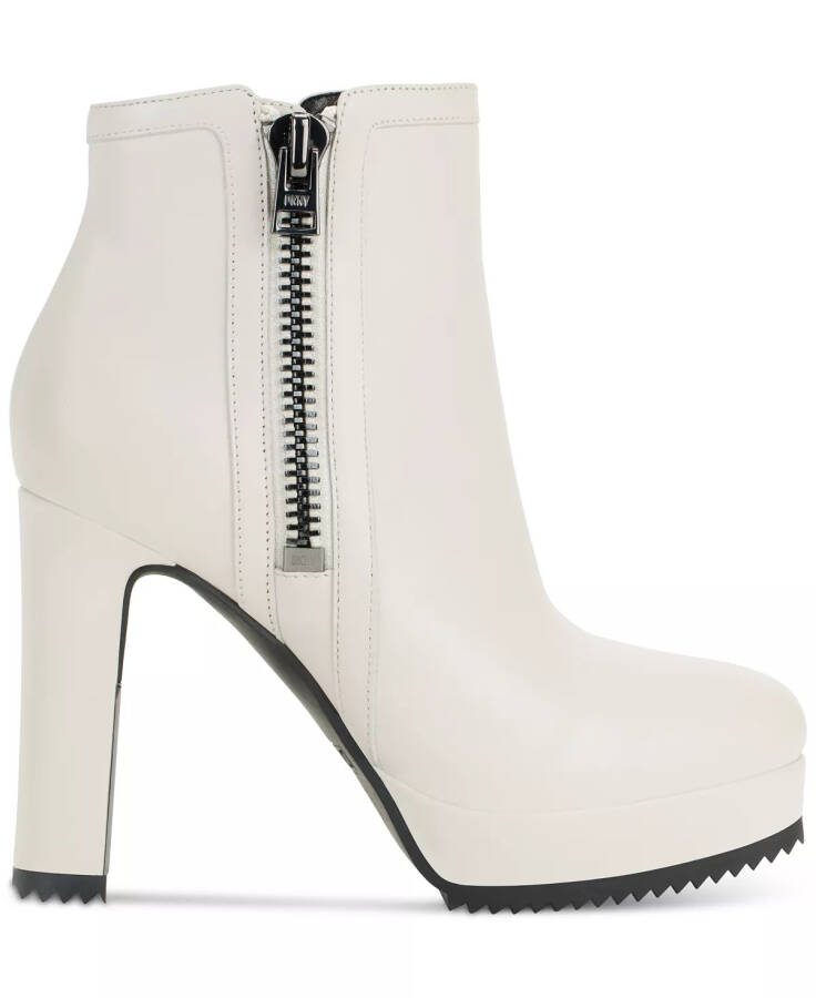 Women's Liana Zipper Platform Ankle Booties Pebble - 2