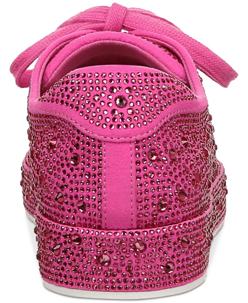 Women's Lola Sneakers, Created for Modazone Fuchsia Bling - 3