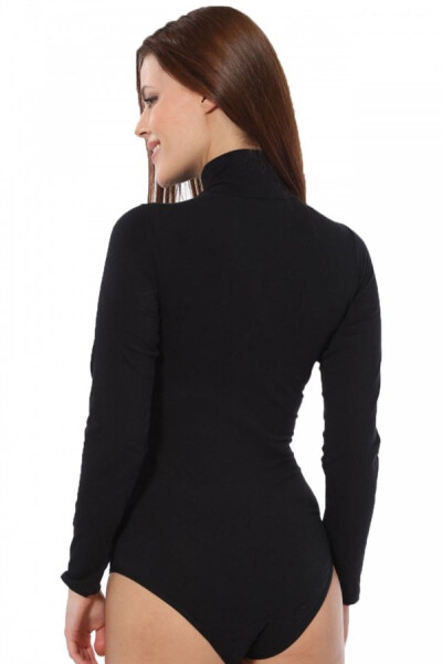 Women's Long Sleeve Turtleneck Snapback Body 260 - 2