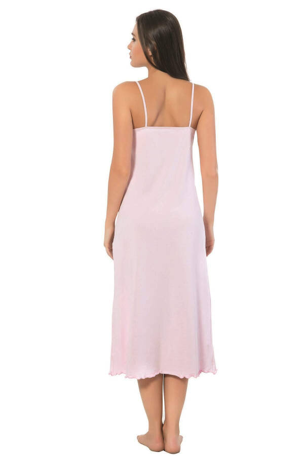 Women's Long Slip Dress with Straps 900 - 2