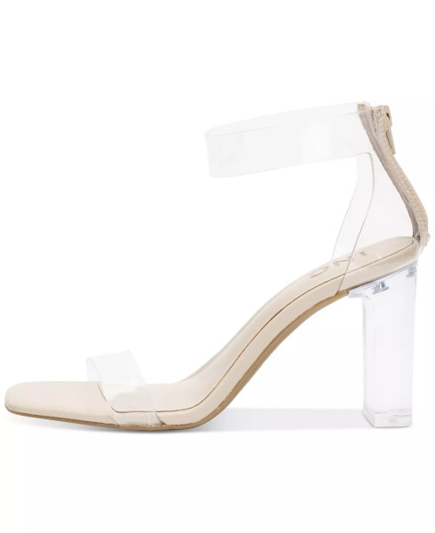 Women's Makenna Two-Piece Clear Vinyl Dress Sandals, Created for Modazone Clear Vinyl - 3