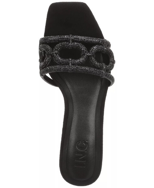 Women's Martinaa Slide Sandals, Created for Modazone Black Bling - 4