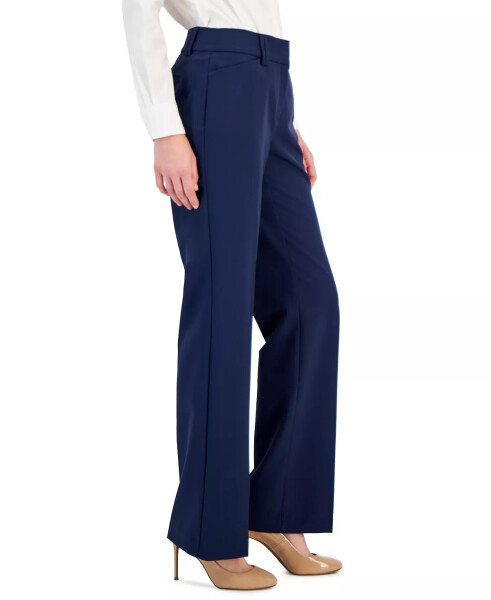 Women's Mid-Rise Bootcut Pants, Created for Macy's Indigo Sea - 7