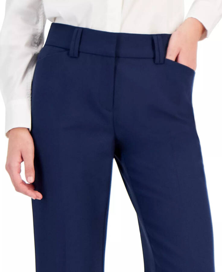 Women's Mid-Rise Bootcut Pants, Created for Macy's Indigo Sea - 8