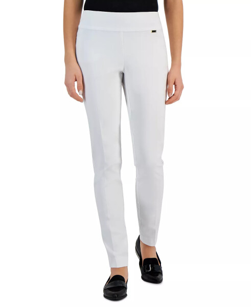 Women's Mid-Rise Skinny Pants, Regular, Long & Short Lengths, Created for Modazone Bright White - 1