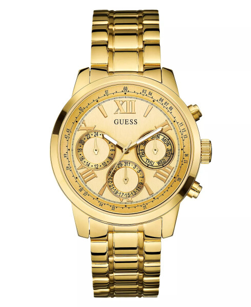 Women's Multi-Function Gold-Tone Stainless Steel Watch 42mm Gold-Tone - 1