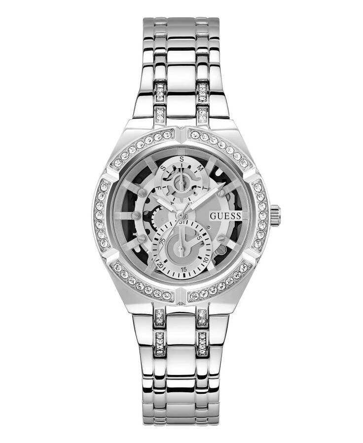 Women's Multi-Function Silver-Tone Stainless Steel Watch 36mm Silver-Tone - 1