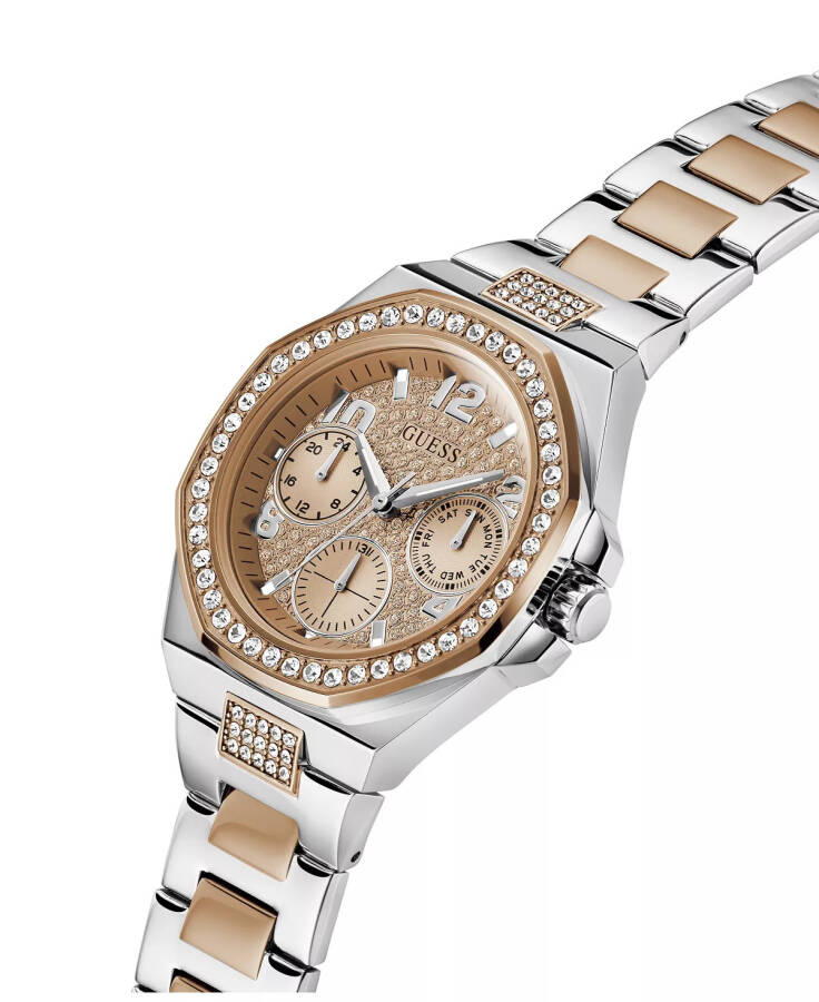 Women's Multi-Function Two Tone Steel Watch 40mm Two Tone/Multi - 5