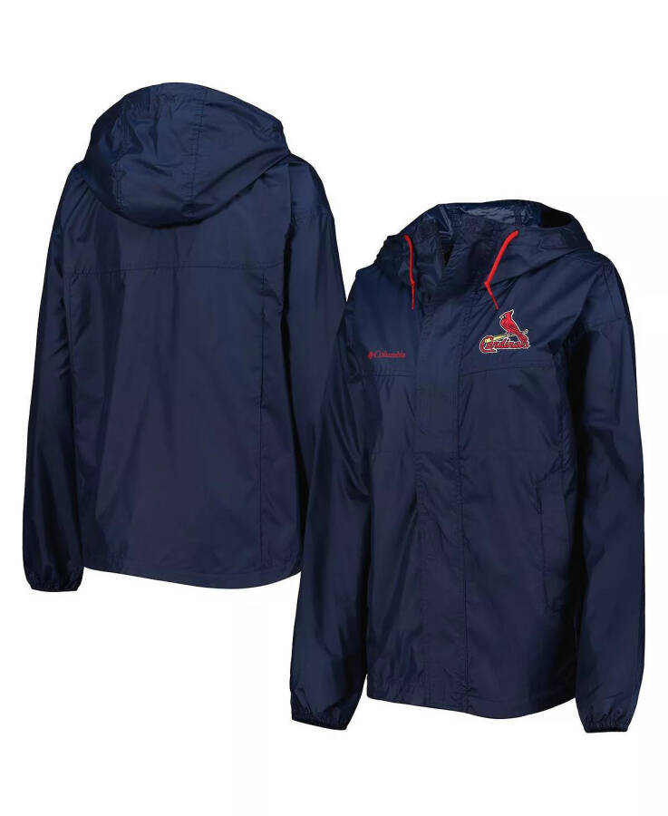 Women's Navy St. Louis Cardinals Flash Challenger Windbreaker Jacket Navy - 2