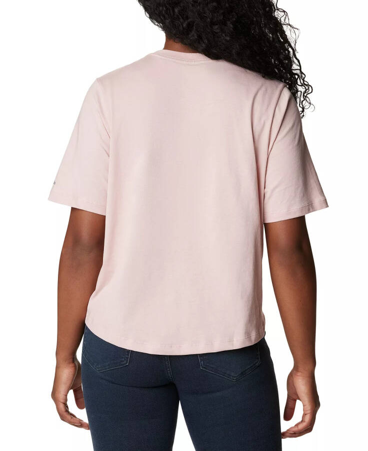 Women's North Cascades Cotton T-Shirt Dusty Pink College - 2