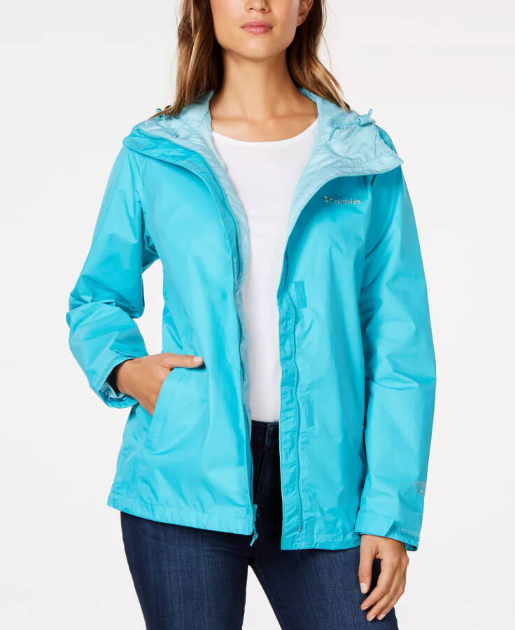 Women's Omni-Tech™ Arcadia II Rain Jacket Geyser Blue - 1