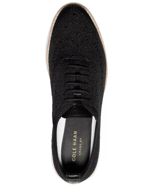 Women's ØriginalGrand Stitchlite Oxfords Black/White - 4