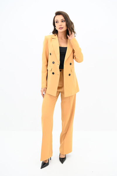 Women's Palazzo Pants Suit Jacket 0111-23 - 1