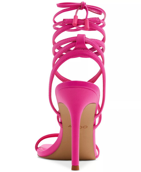 Women's Phaeddra Strappy Stiletto Dress Sandals Bright Pink - 3