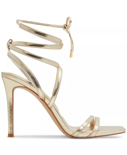 Women's Phaeddra Strappy Stiletto Dress Sandals Metallic Champagne - 2