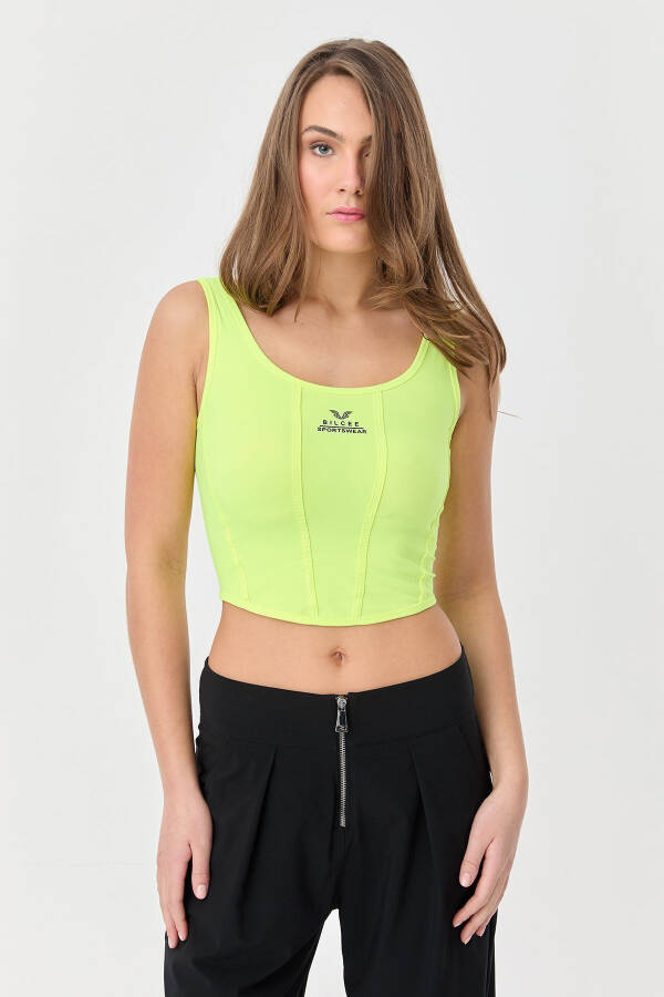 Women's Phosphorous Crop Back Lace Athletic Tank Top 0080 - 47