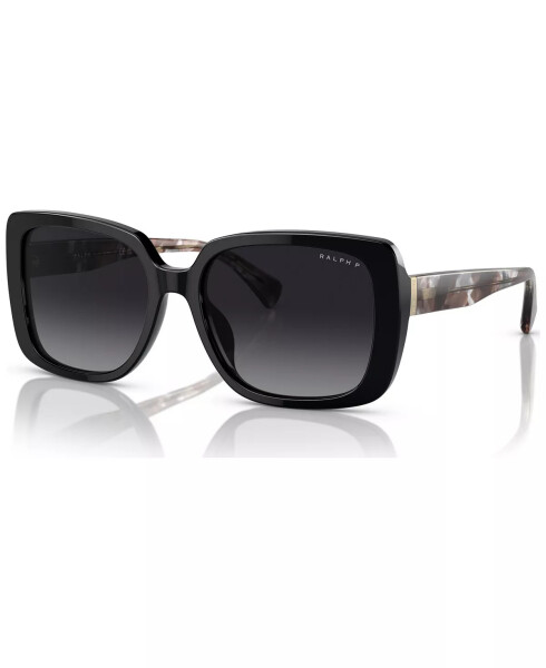 Women's Polarized Sunglasses, RA5298U Shiny Black - 7