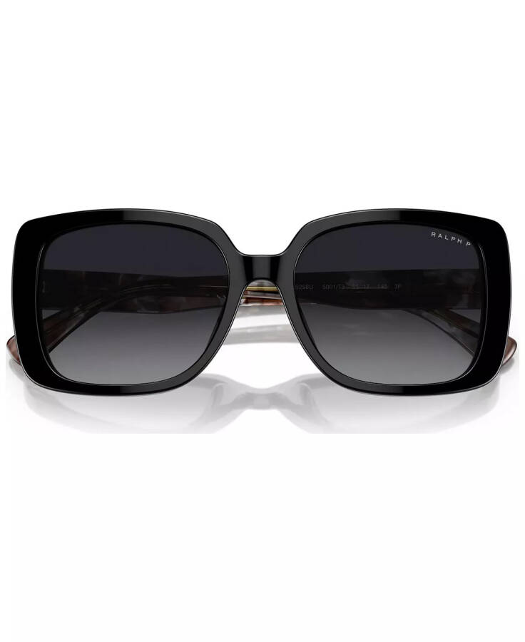 Women's Polarized Sunglasses, RA5298U Shiny Black - 2